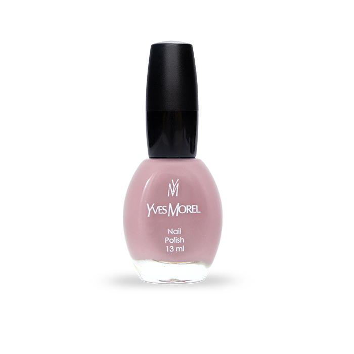 Yves Morel Nail Polish 25 - Light Mauve: Long-Lasting Gloss For Glowing Nails