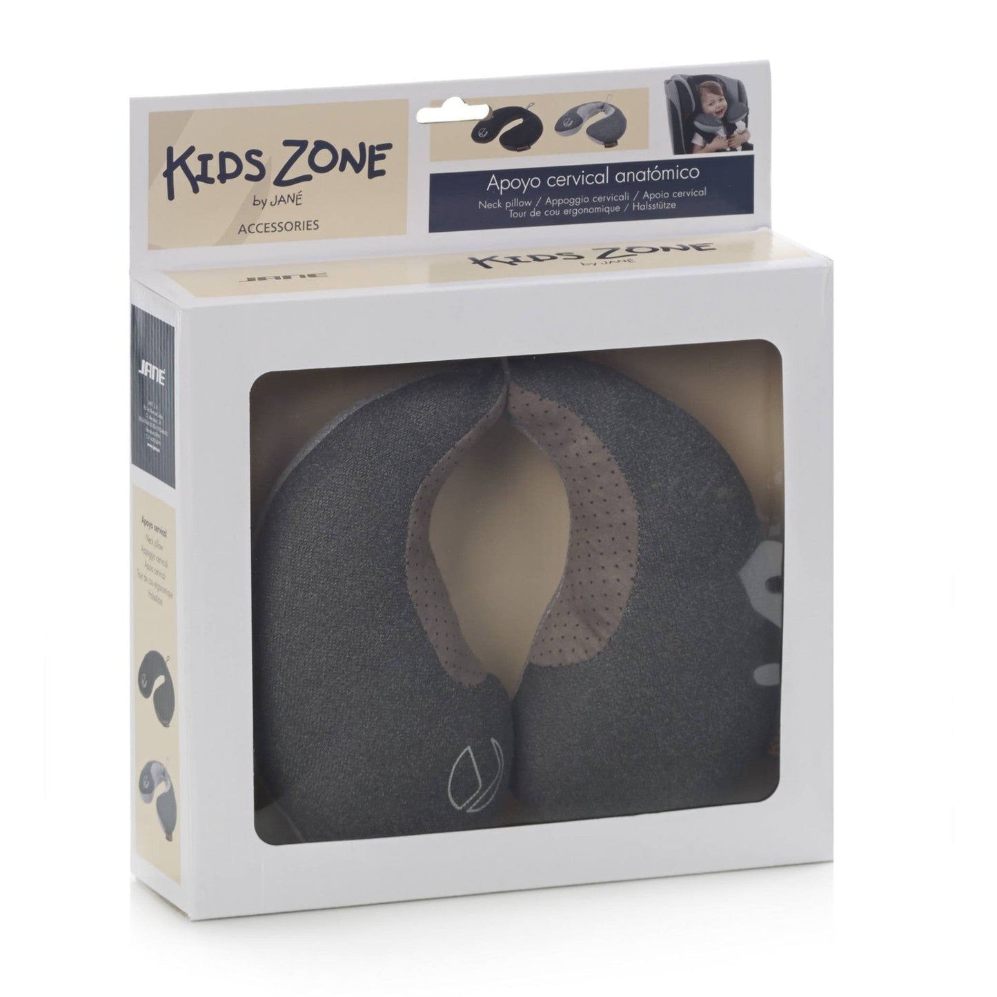 Jane Neck Pillow Grey Baby Car Seat Support