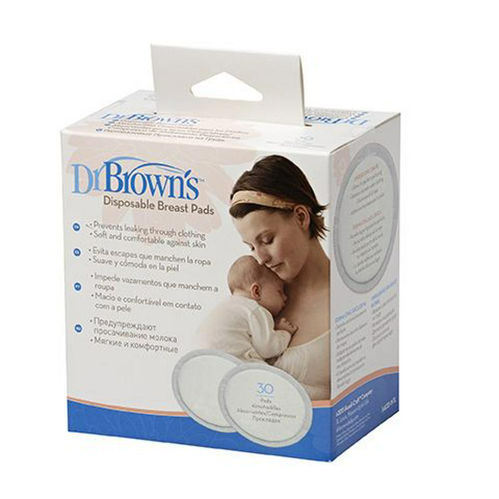 Dr. Brown’s Disposable Breast Pads 30 Pcs Leak Protection