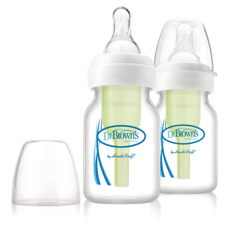 Dr. Brown's 2 Bottles Pack 60 Ml Anti-Colic Feeding Set