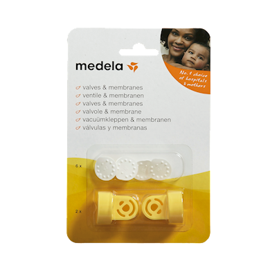 Medela Kit 2 Valves And 6 Membranes Pump Accessory