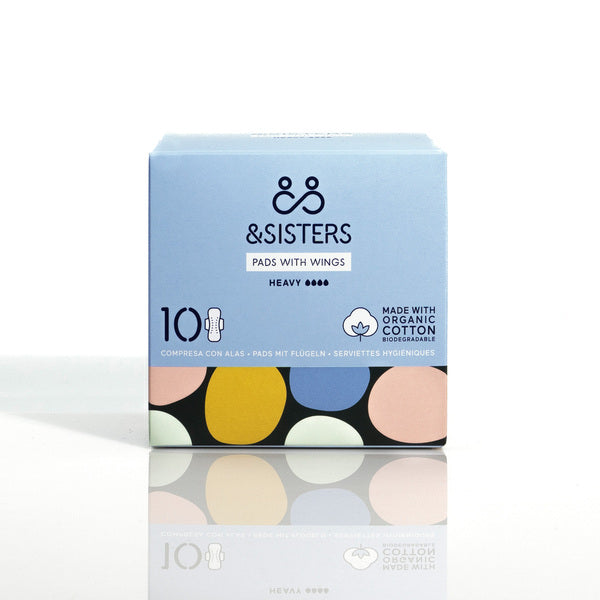 &Sisters - 10 Heavy Pads With Wings - Medaid International