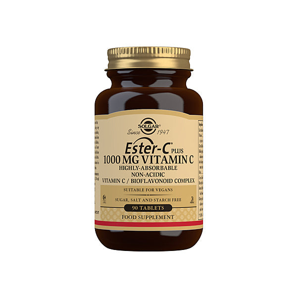 Solgar - Ester-C Plus Vitamin C 1000 mg 90 Tablets - Medaid International