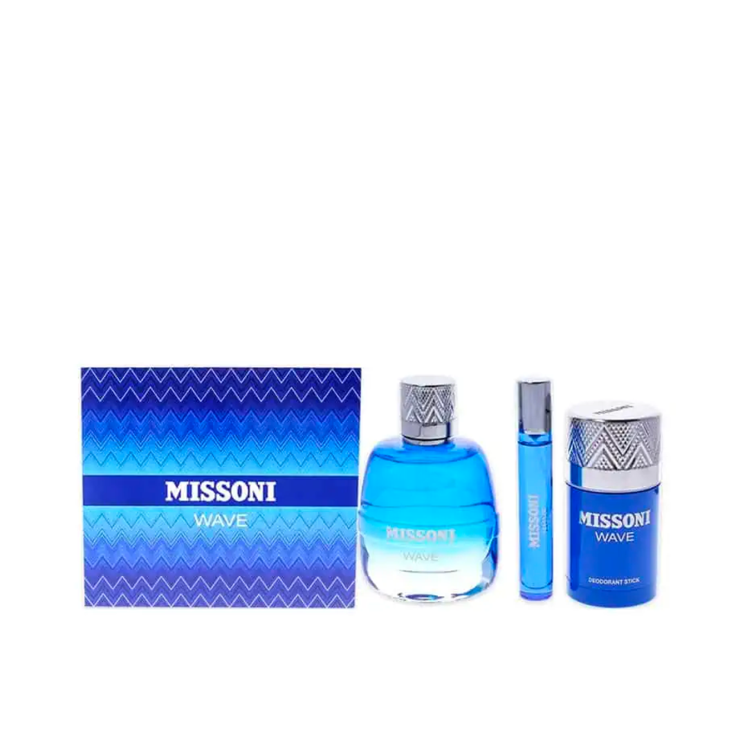 Missoni Men Wave 3 Pcs Gift Set - Medaid International