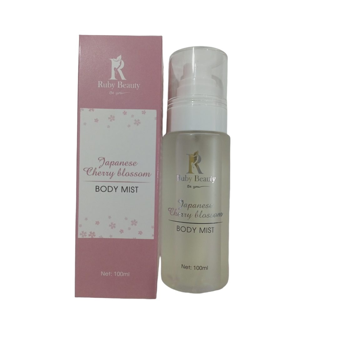 Ruby beauty body mist 100ml - Japanese cherry blossom sc-163 - Medaid International
