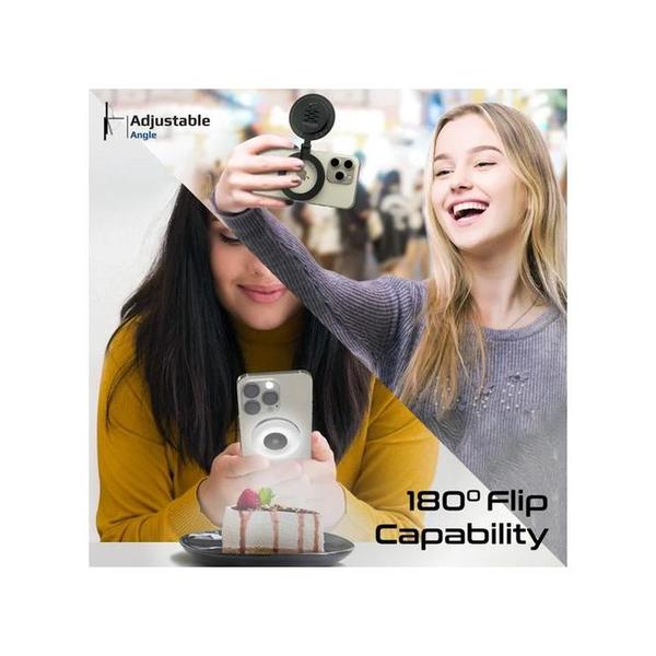 Promate MagHalo Ultra-Slim MagSafe Compatible Rechargeable LED Ring Light