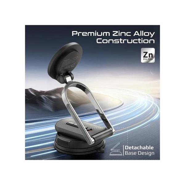 Promate MagNeo-15W Versatile Ultra-Thin Cradleless 15W MagSafe Compatible Charging Mount