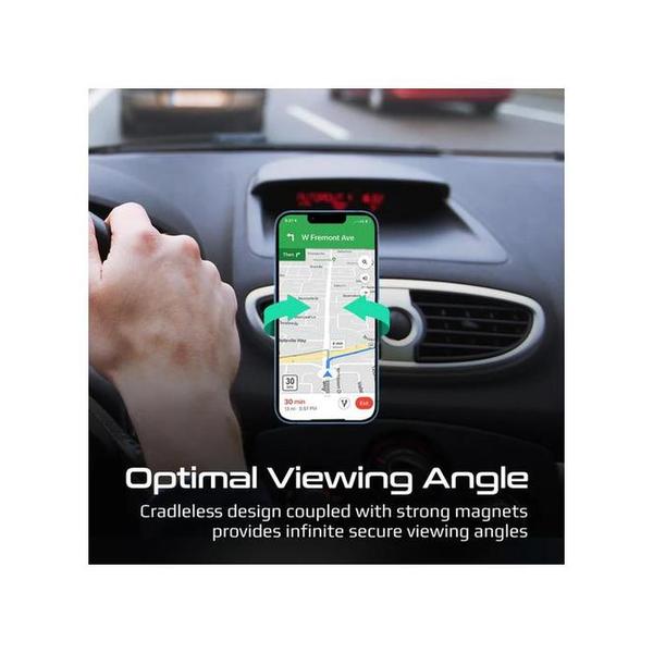 Promate VentMag-XL SecureGrip AC Vent Magnetic Smartphone Holder