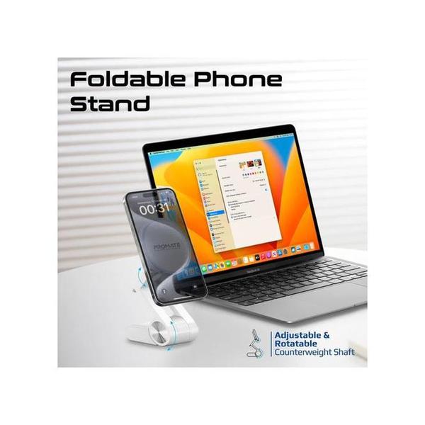 Promate VersaMount MagSafe Compatible Extendable Camera Mount and Foldable Stand