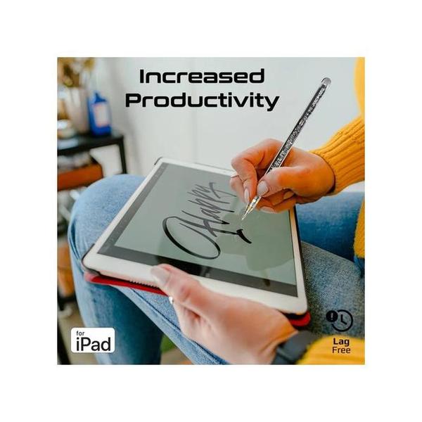 Promate TransPen Transparent Precision Active Stylus Pen with Palm Rejection