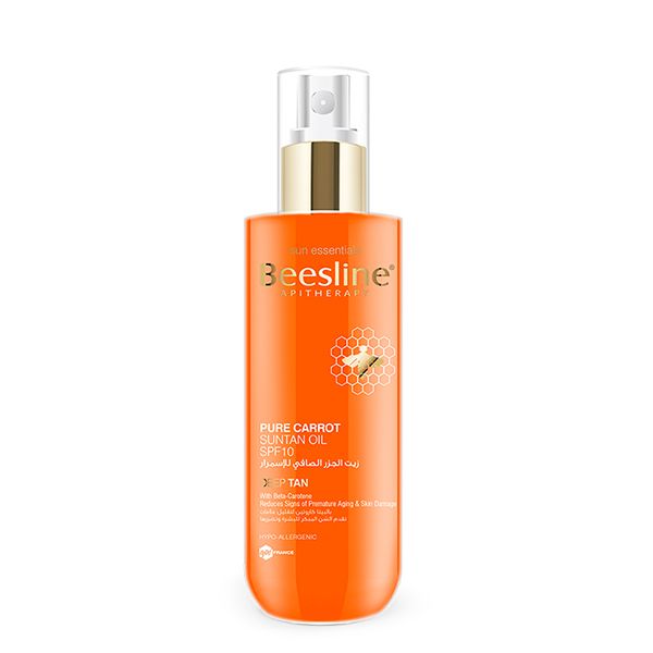 Beesline Pure Carrot Suntan Oil SPF 10