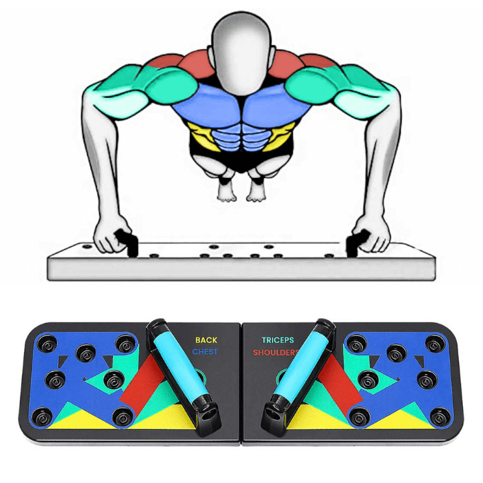 Premkey™ Body Building Push Up Board | 14-in-1 - Medaid International