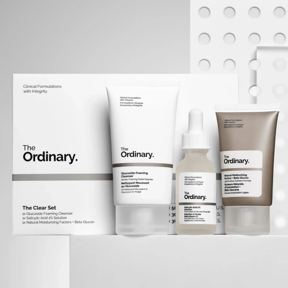 The Ordinary Sets The Clear Set