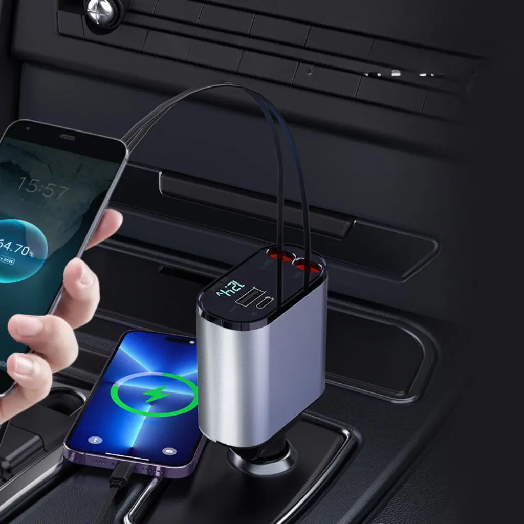 4in1 Fast Car Charger - Medaid International