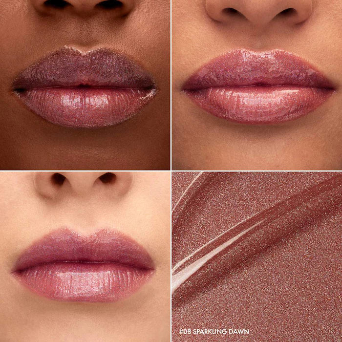 SEPHORA COLLECTION
Outrageous Plump Hydrating Lip Gloss Color: 08 Sparkling Dawn - shimmer nude