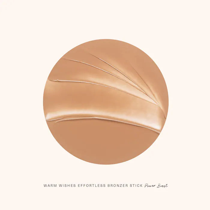 Rare Beauty by Selena Gomez
Warm Wishes Effortless Cream Bronzer Stick. Color: Power Boost - true tan with neutral undertones