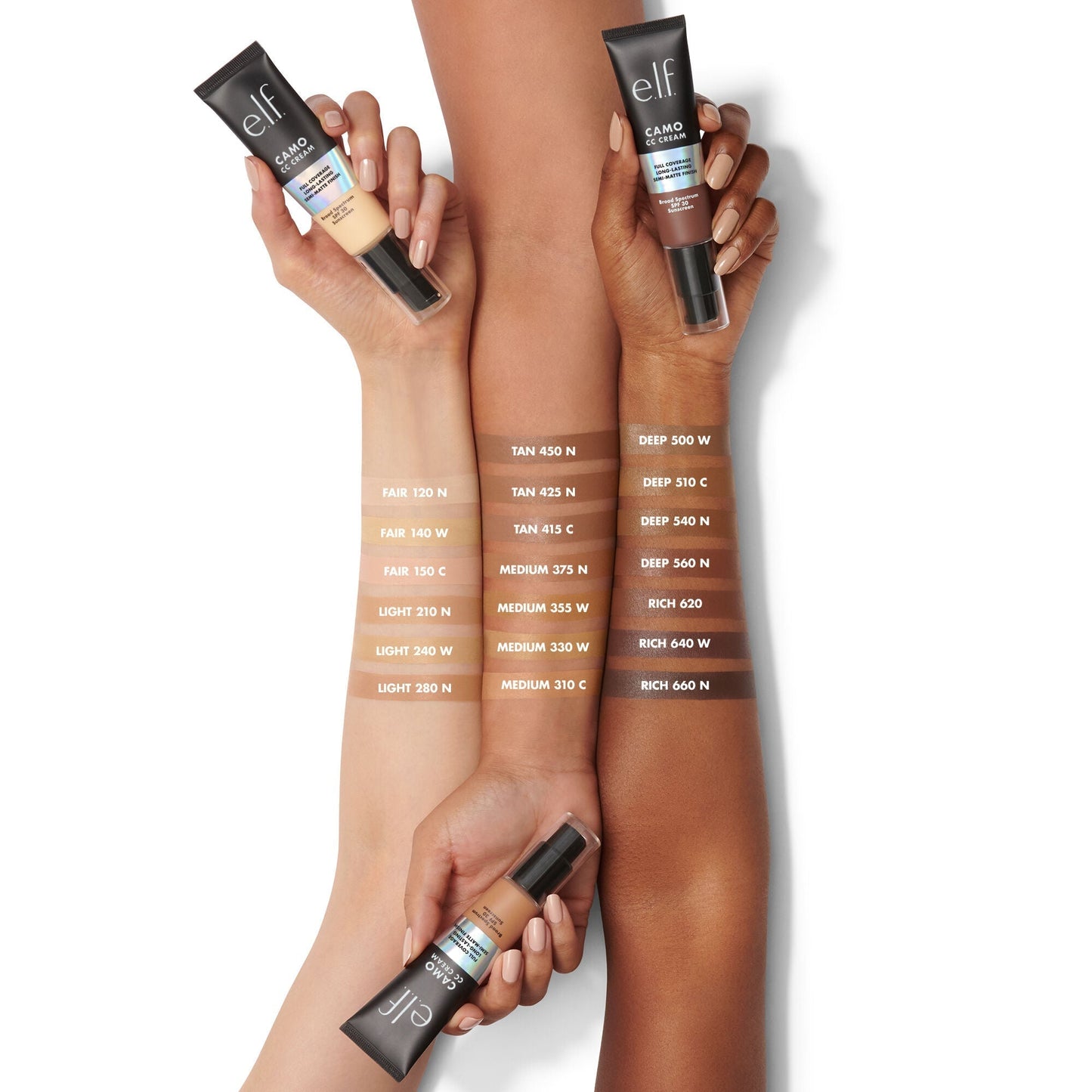 ELF Camo CC Cream Foundation shade: 310 C