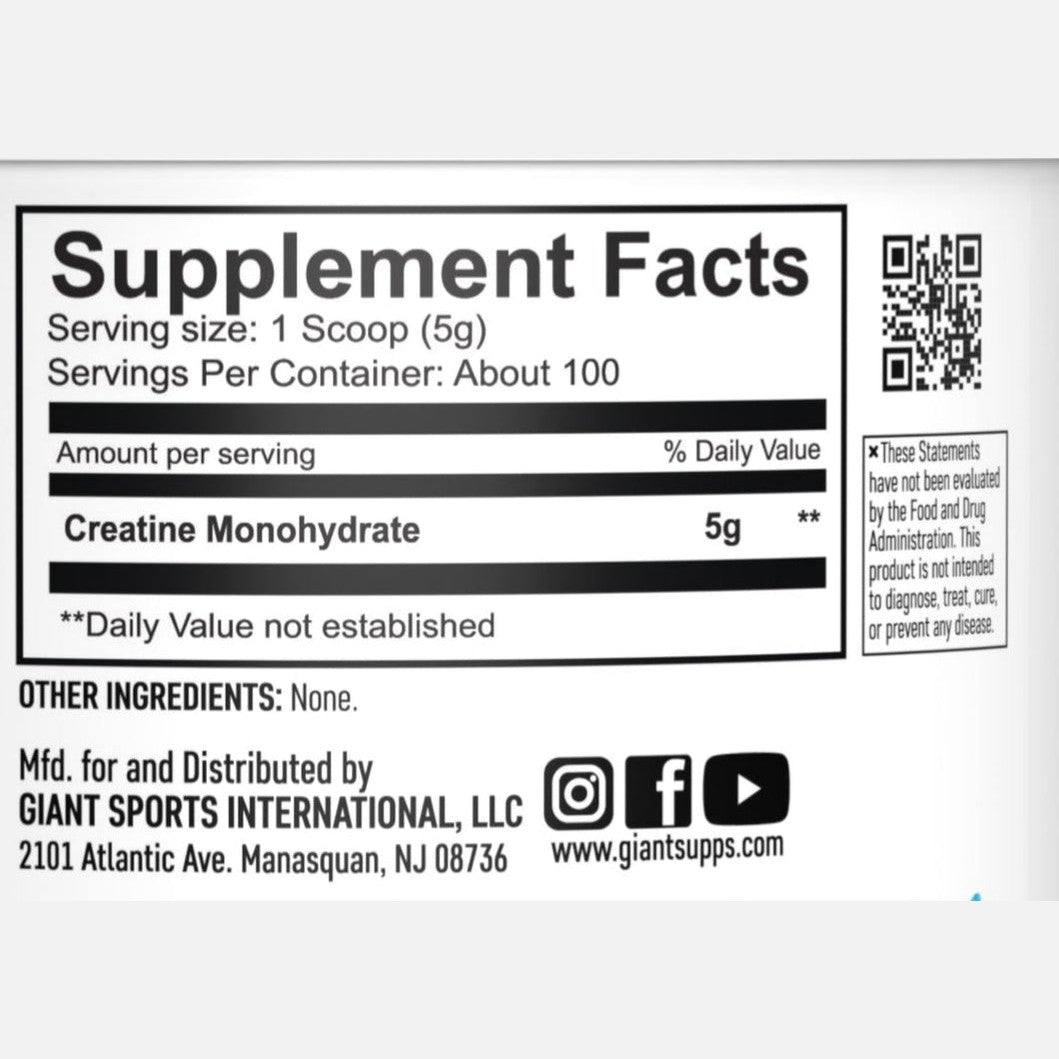 Giant Creatine 500 grams