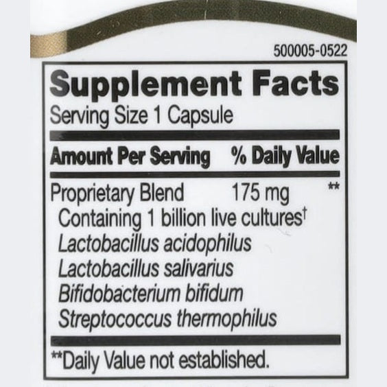 Acidophilus probiotics 100 Caps