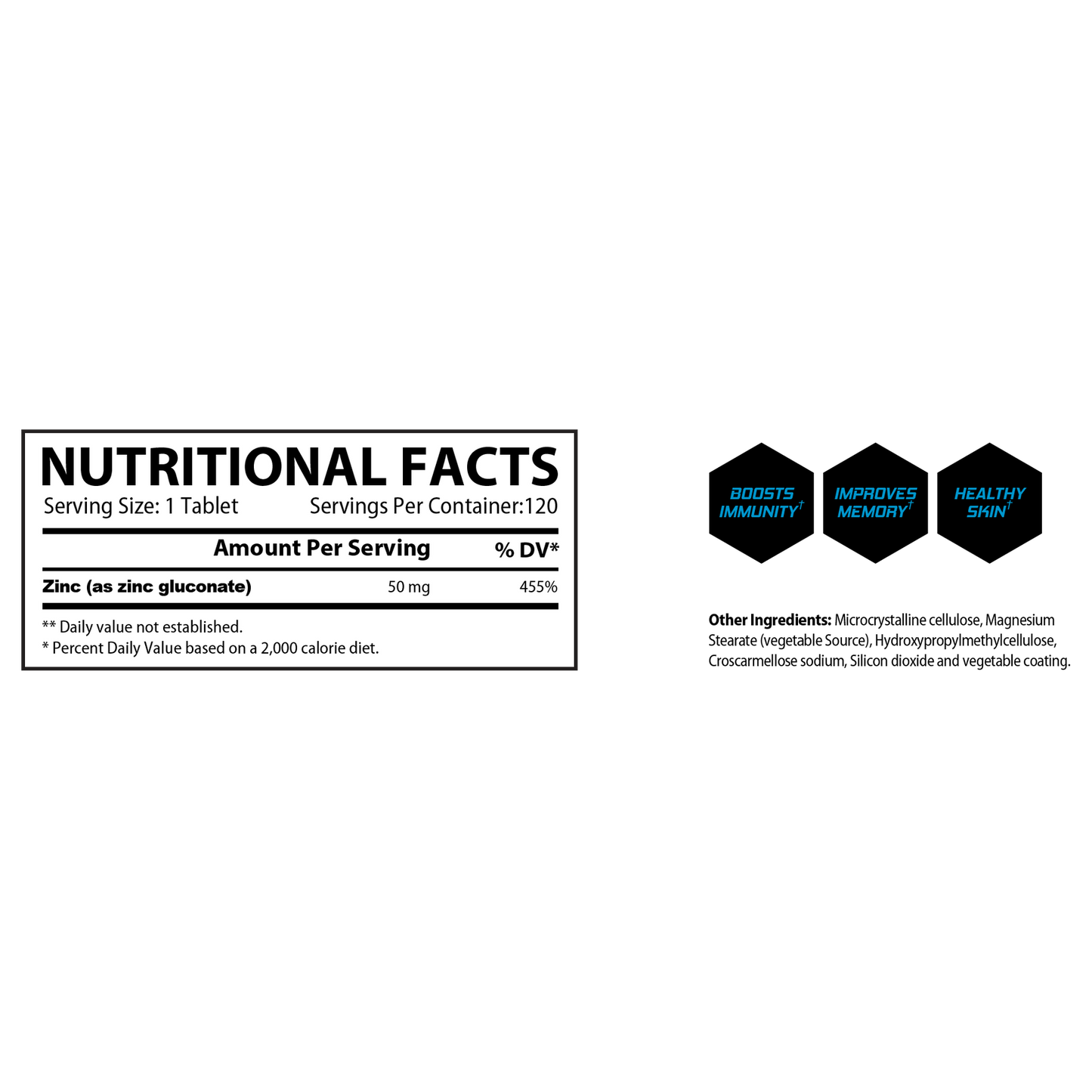 Zinc Rulz 50mg