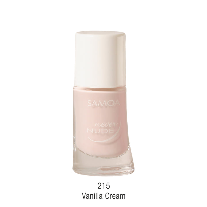 Samoa Cosmetics Never Nude Nail Polish -Vanilla Cream
