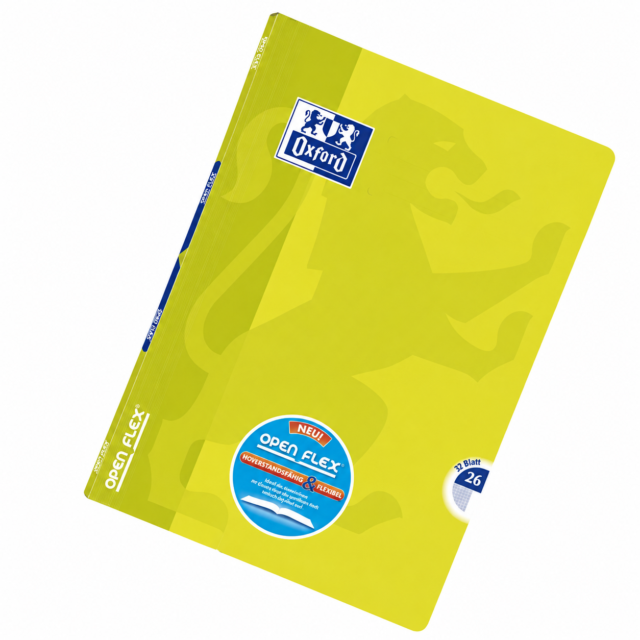 Oxford Open Flex Yellow 32 Pages Squared A4 Copybook | Oxford In Lebanon