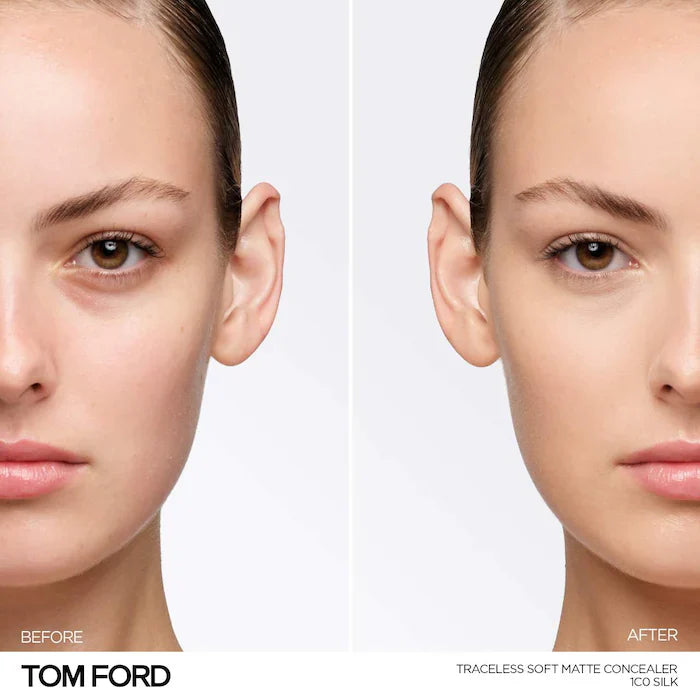 TOM FORD
Traceless Soft Matte Concealer with Hyaluronic AcidColor: 1C0 Silk - light skin with pink undertones
