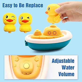Electric Duck Boat Bath Toy - Medaid International