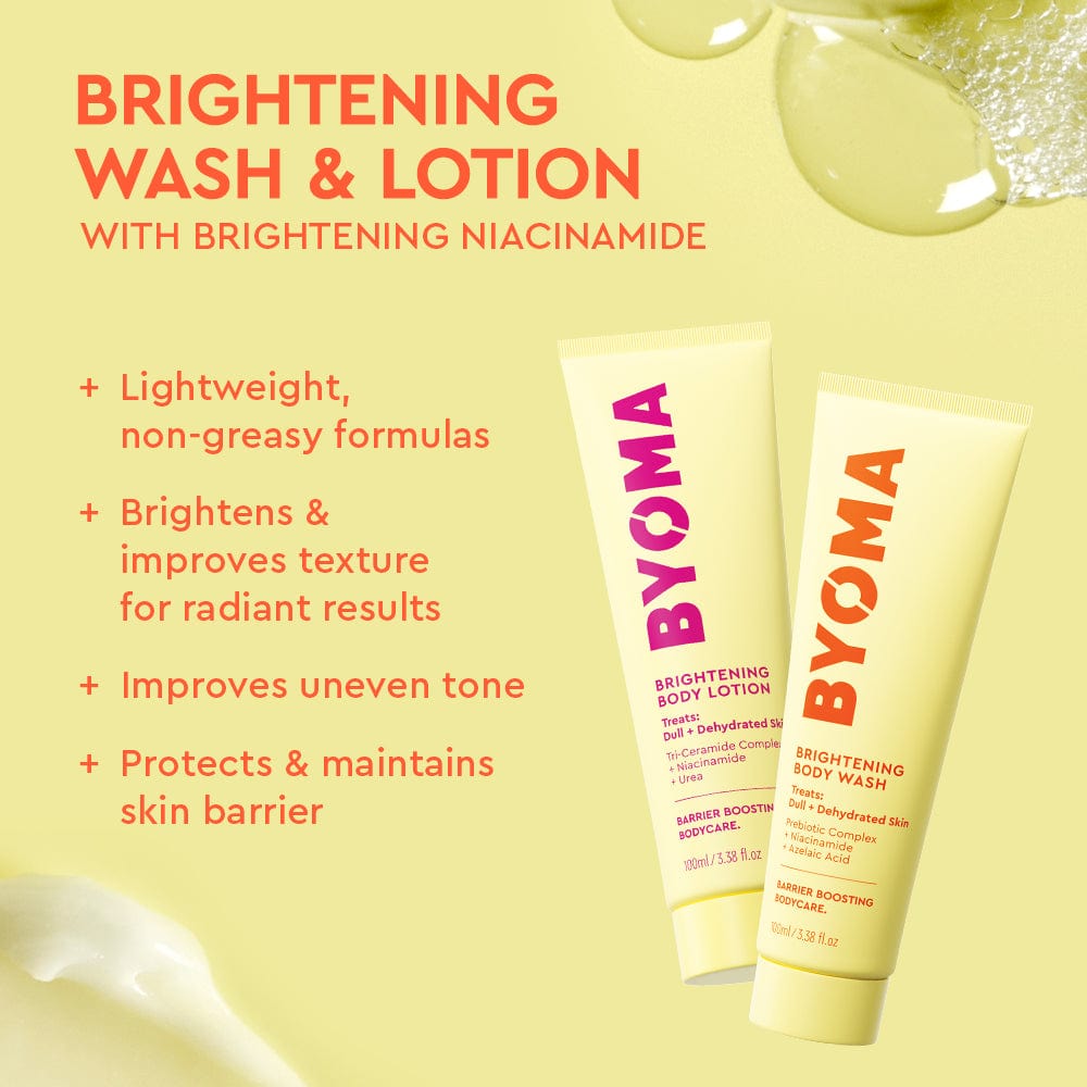 BYOMA Universal Bodycare Collection 3 BODY LOTIONS + 3 BODY WASHES