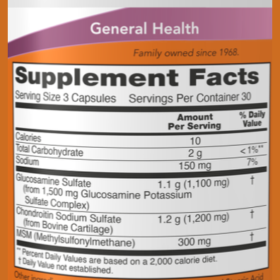 Glucosamine chondroitin Now