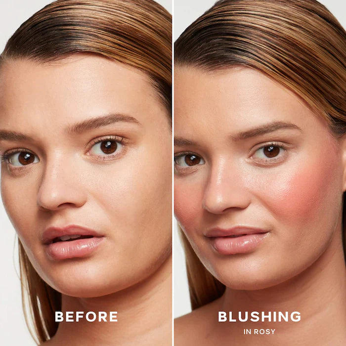Saie
Dew Blush Liquid Cream Blush-Color: Rosy - soft rose