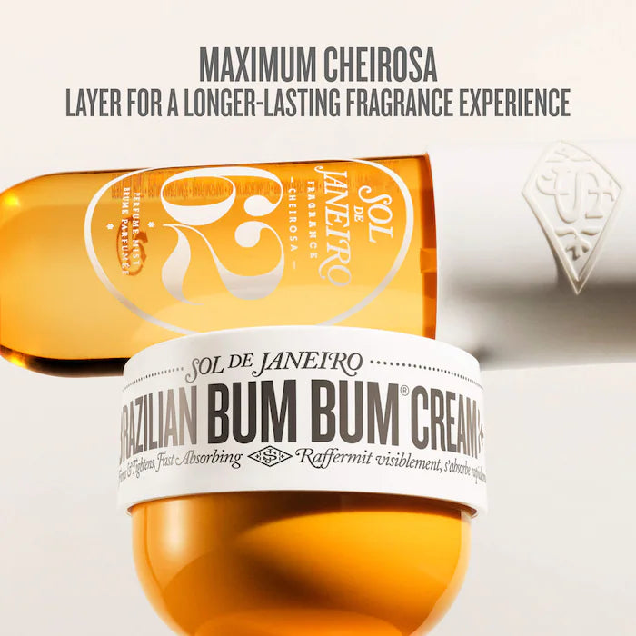 Sol de Janeiro
Cheirosa 62 Bum Bum Hair & Body Refillable Perfume Mist-240 ml