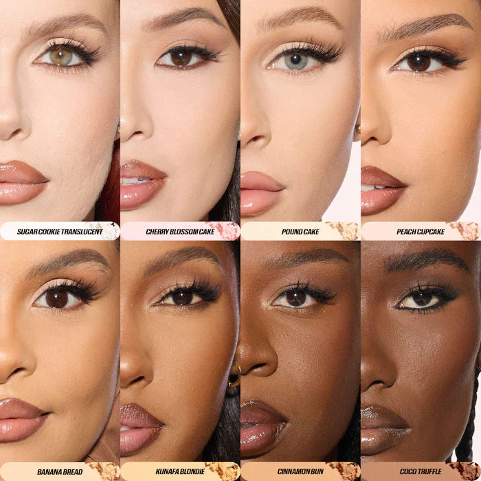HUDA BEAUTY
Easy Bake Airbrush Matte Pressed Setting Powder Color: Pound Cake - fair with neutral undertones