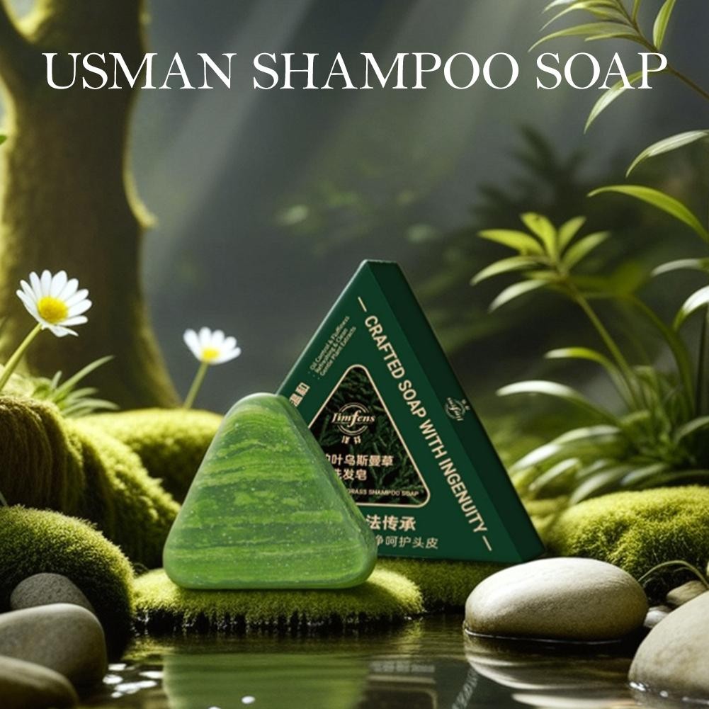 Usman Triangle Shampoo Bar الصابونة