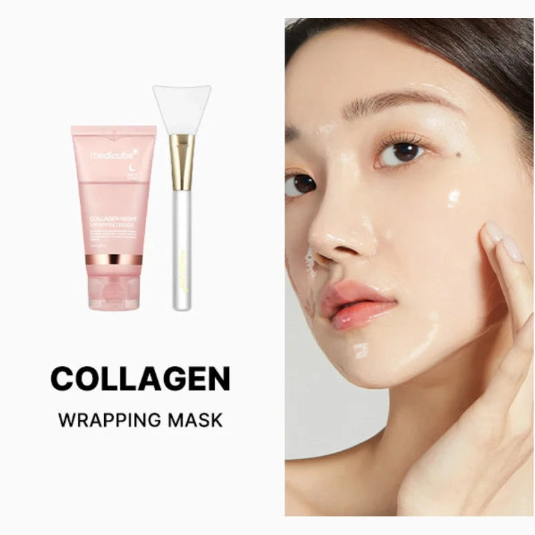 MEDICUBE COLLAGEN NIGHT WRAPPING MASK NIGHT CARE - 75ML