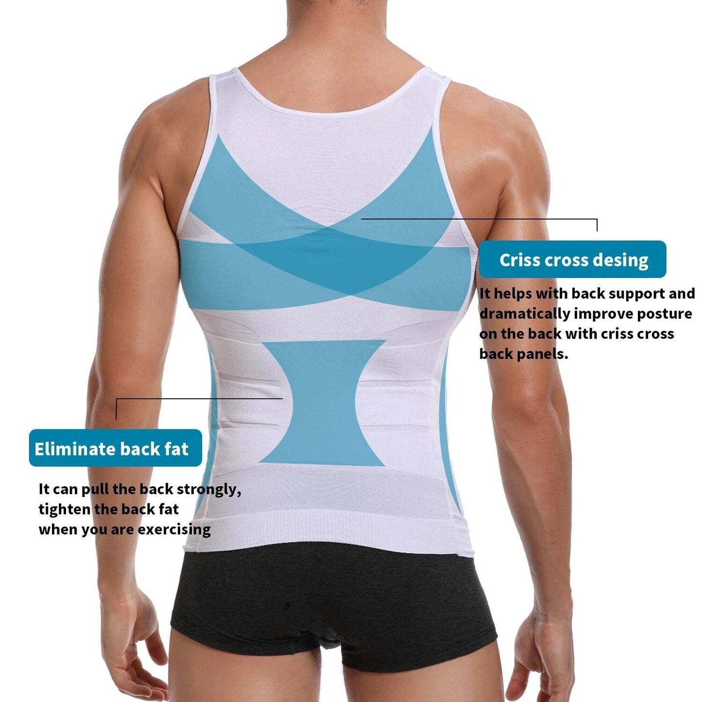 Men's Body Vest - Toned Belly for Maximum Confidence