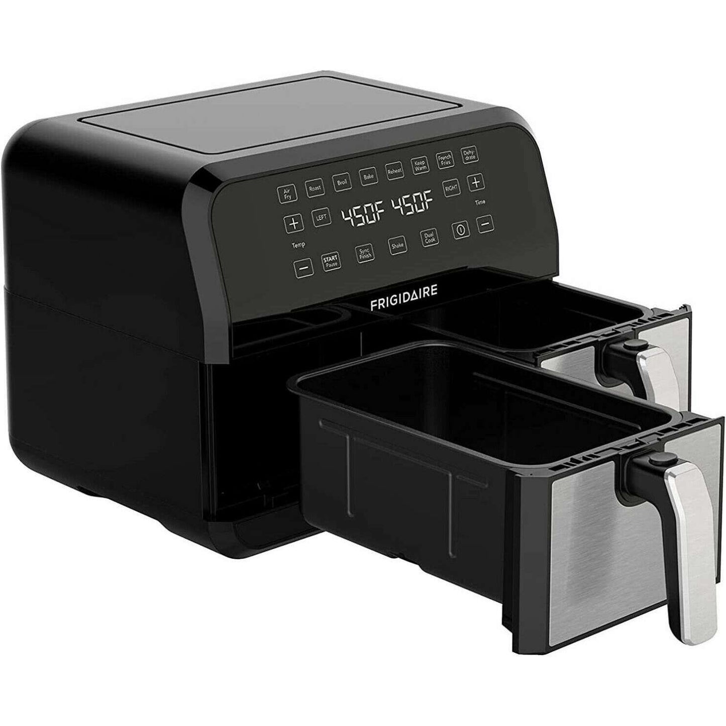 8L Dual Basket Electric Air Fryer 2460W - Medaid International