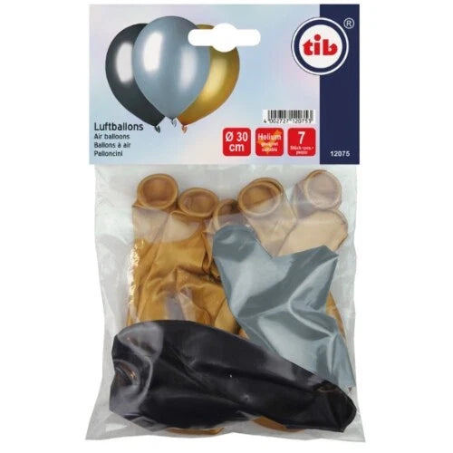 Tib balloons, Metal 30 cm Latex 7 pieces|Tib In Lebanon
