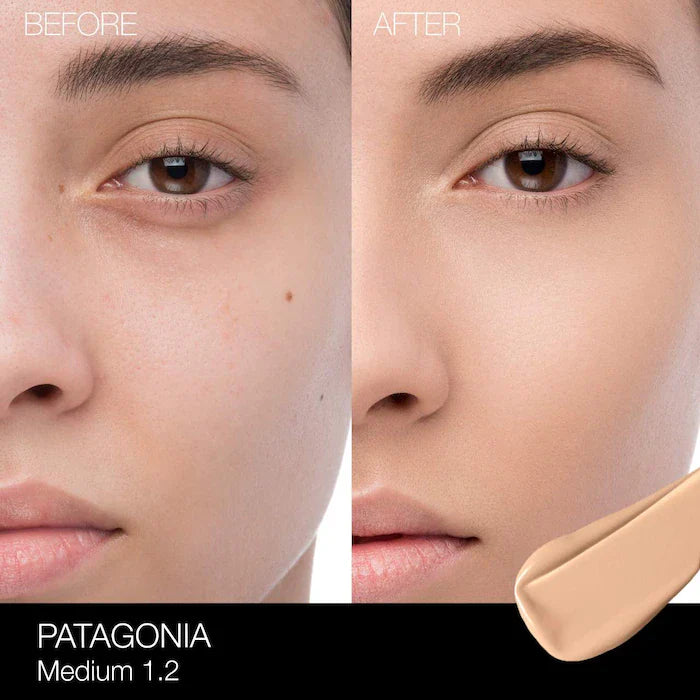 NARS Natural Radiant Longwear Full Coverage Foundation Patagonia - Medium 1.2 - M1.2 - medium with neutral undertones