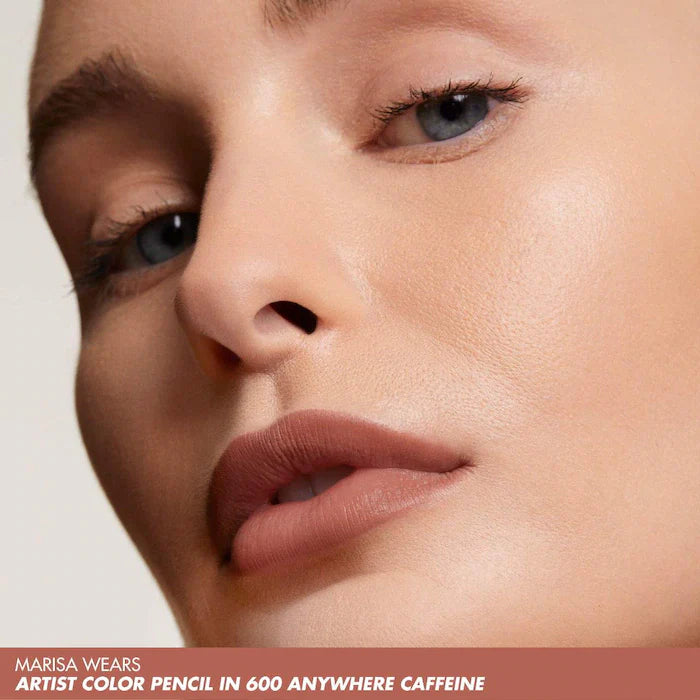 MAKE UP FOR EVER Artist Color Pencil Longwear Lip Liner Color: 600 Anywhere Caffeine - Warm Caramel Nude