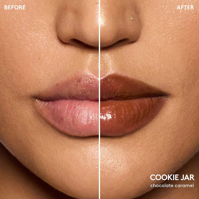 Fenty Beauty by Rihanna Gloss Bomb Cream Color Drip Lip Cream-Color: Cookie Jar - chocolate caramel