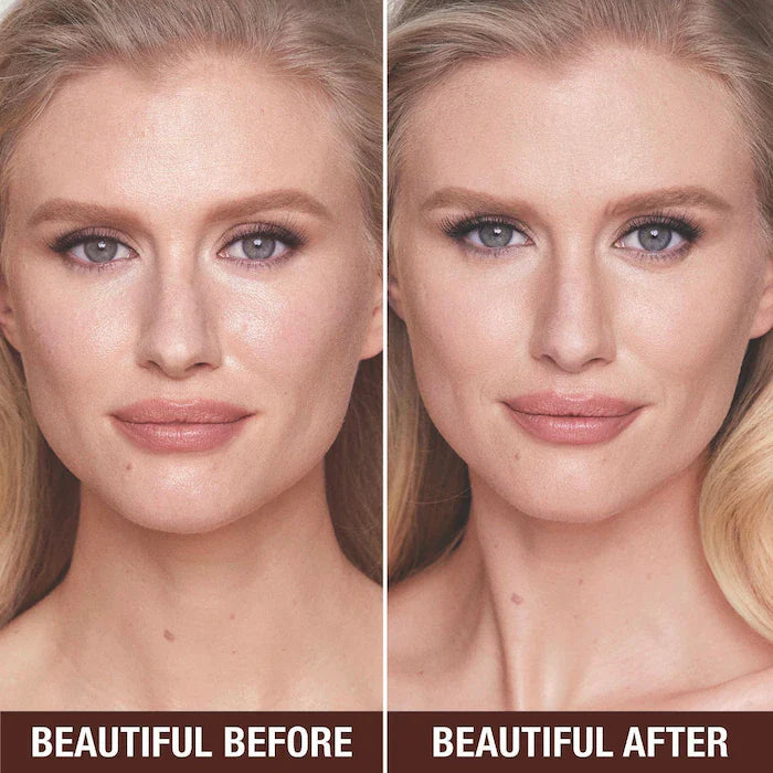 Charlotte Tilbury Airbrush Flawless Finish Refillable Blurring & Setting Powder-FAIR FULL SIZE