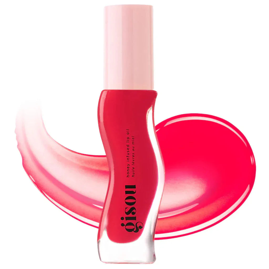 Gisou Honey Infused Lip Oil -Strawberry Sorbet 8ml