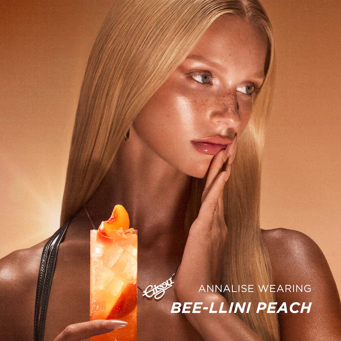 Gisou Honey Infused Hydrating Lip Oil-Beellini Peach - Sheer Soft Peach