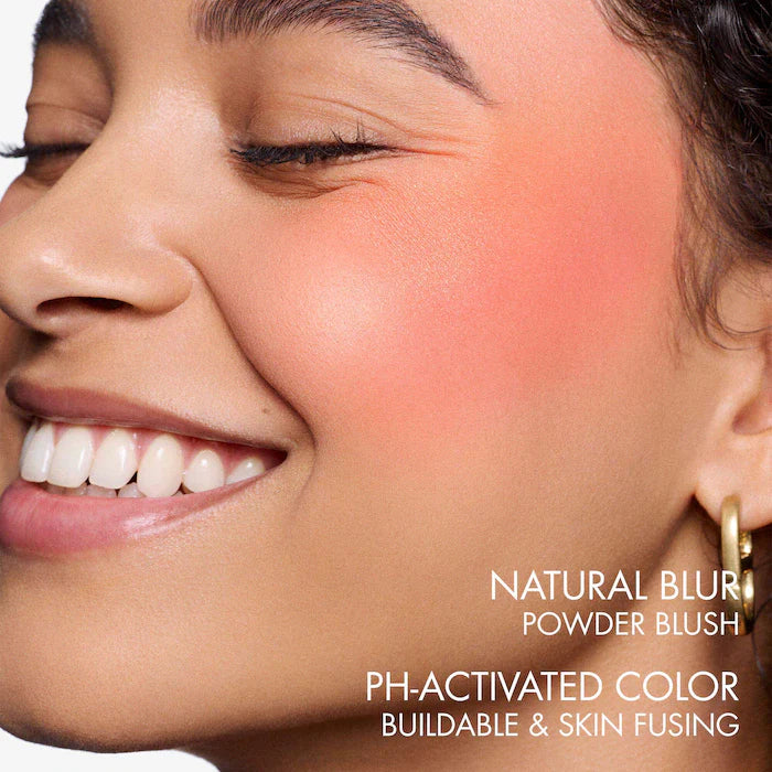 DIOR Rosy Glow Powder Blush-Color: 103 Toffee - a pearlescent nude beige