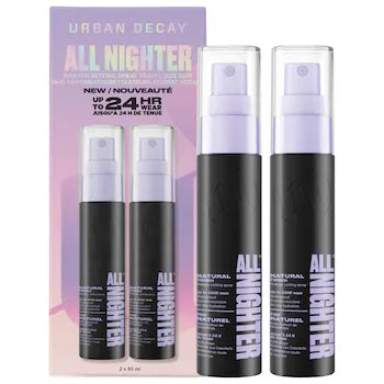 Urban decay all nighter makeup setting spray travel size duo 2x30ml