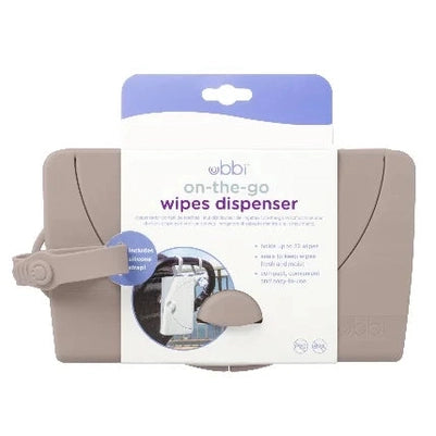 Ubbi - On The Go Wipes Dispenser - Taupe