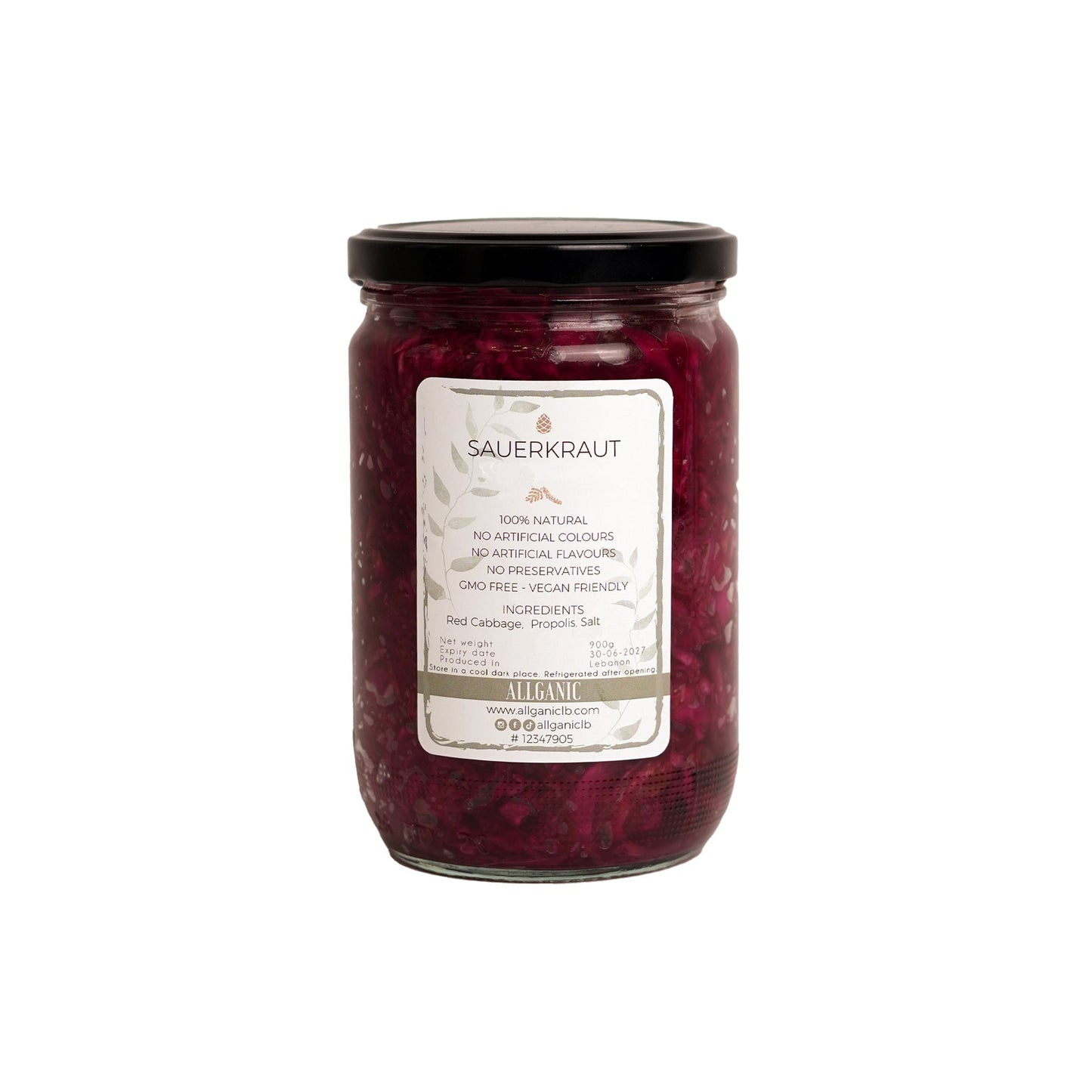 ALLGANIC NATURAL SAUERKRAUT - Medaid International