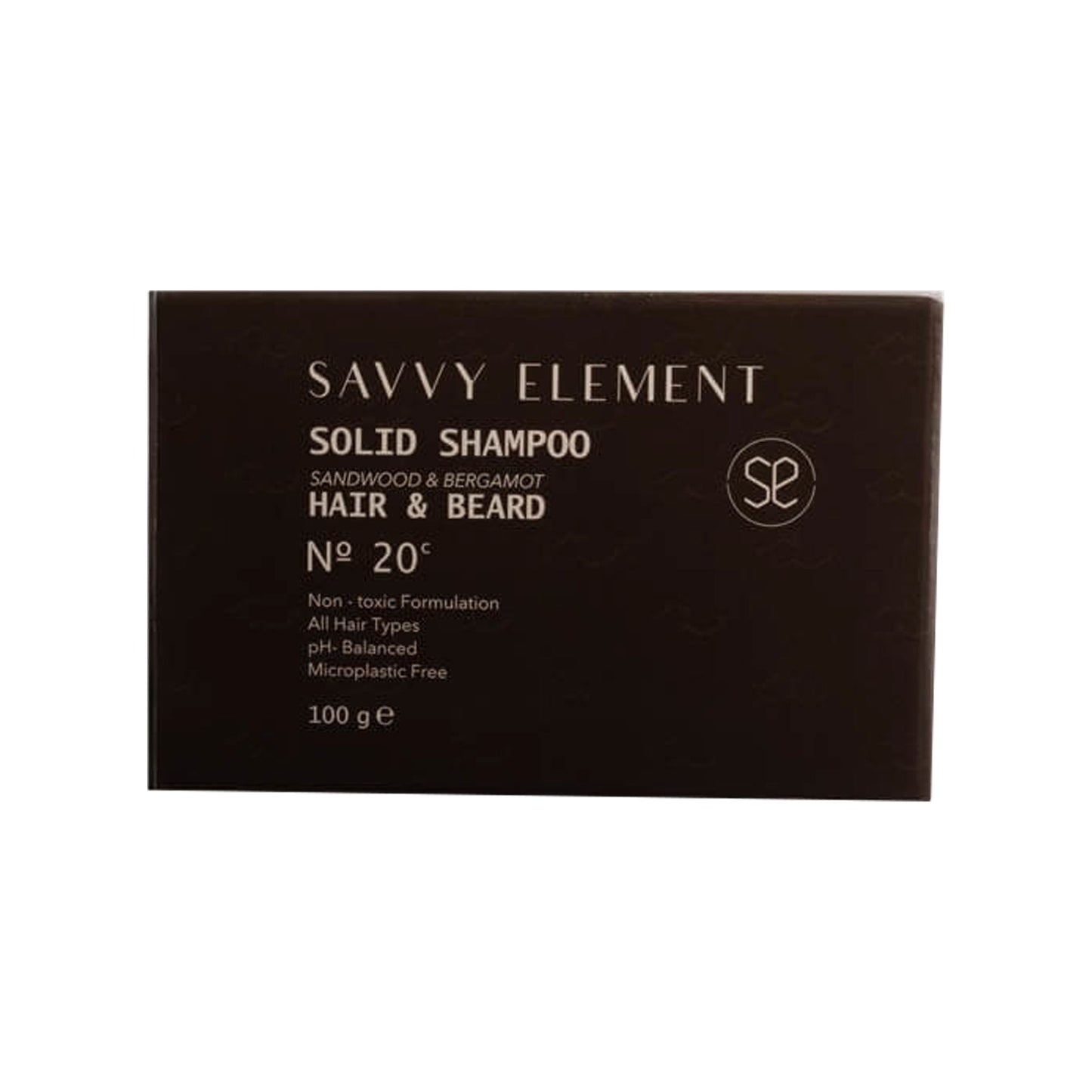 SAVVY ELEMENT SOLID SHAMPOO - HAIR & BEARD - Medaid International