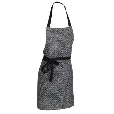 Kela Apron Gianna white & Black Pattern